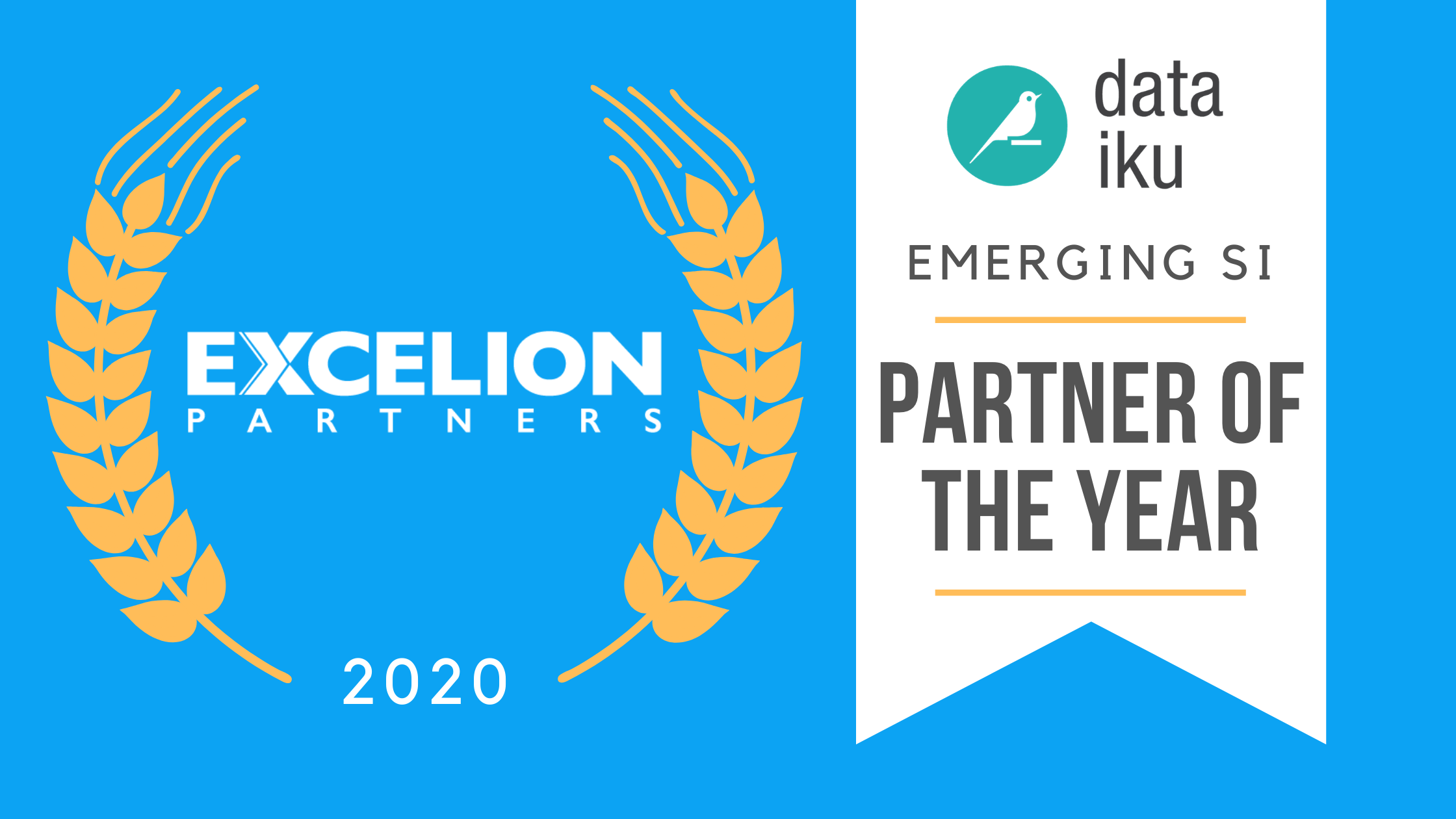 Excelion Receives Dataiku Emerging SI Partner of the Year Award